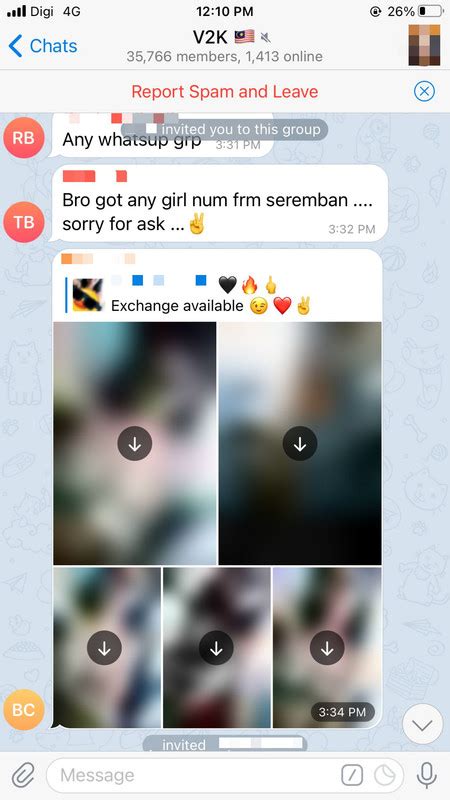 Webcam Girls 💃 0 L. . Telegram porn servers